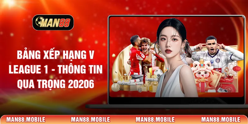 bảng xếp hạng v league 1