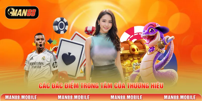Các đặc điểm trọng tâm của thương hiệu