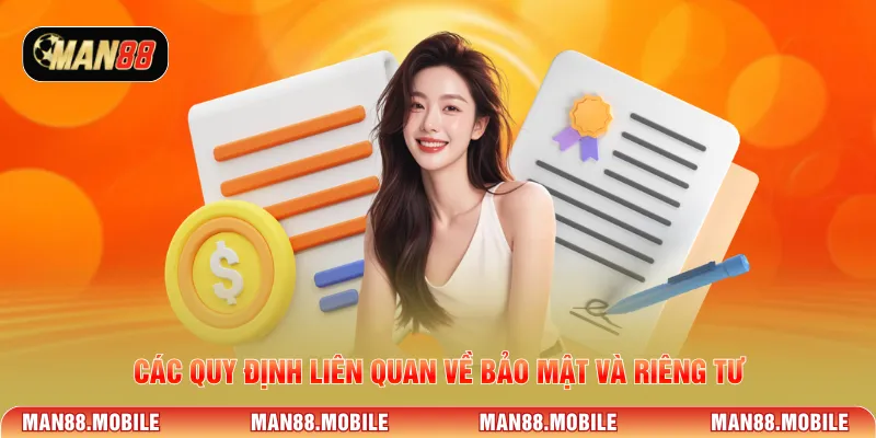 Các quy định liên quan về bảo mật và riêng tư