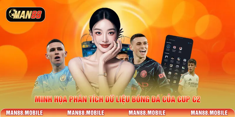 Minh họa phân tích dữ liệu bóng đá của cup C2