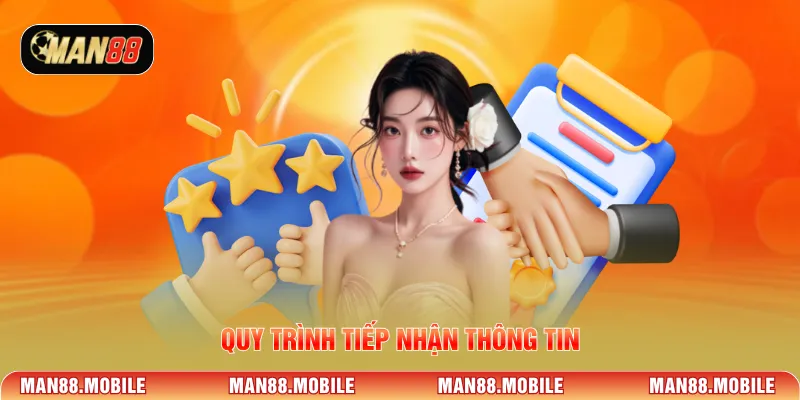 Quy trình tiếp nhận thông tin