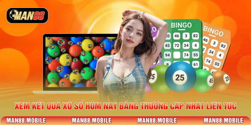 Xem kết quả xổ số hôm nay bảng thưởng cập nhật liên tục
